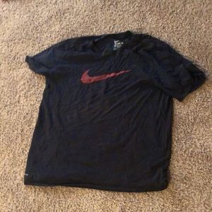 Black and red XL Nike mens shirt